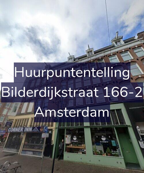 Foto gevel Huurpuntentelling voor Bilderdijkstraat 166-2, Amsterdam