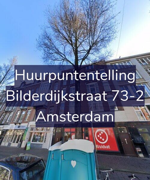 Foto gevel Huurpuntentelling voor Bilderdijkstraat 73-2, Amsterdam