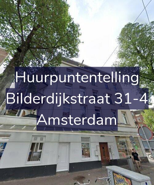 Foto gevel Huurpuntentelling voor Bilderdijkstraat 31-4, Amsterdam