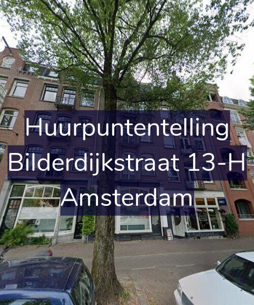 Foto gevel Huurpuntentelling voor Bilderdijkstraat 13-H, Amsterdam