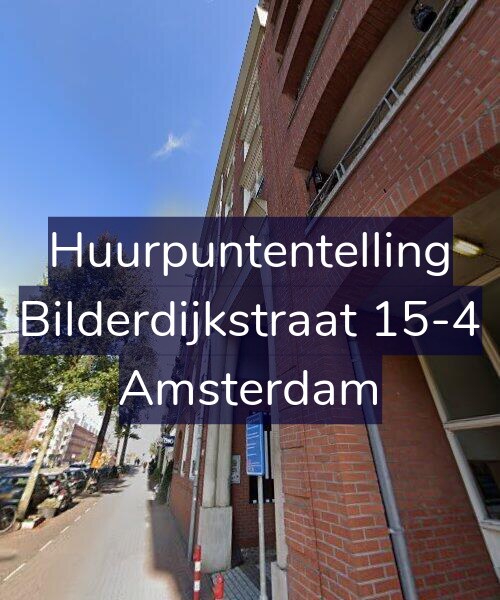 Foto gevel Huurpuntentelling voor Bilderdijkstraat 15-4, Amsterdam