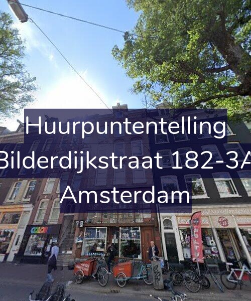 Foto gevel Huurpuntentelling voor Bilderdijkstraat 182-3A, Amsterdam