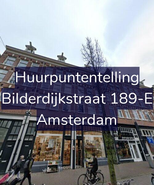 Foto gevel Huurpuntentelling voor Bilderdijkstraat 189-E, Amsterdam