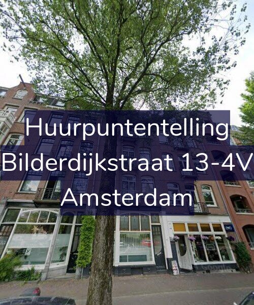 Foto gevel Huurpuntentelling voor Bilderdijkstraat 13-4V, Amsterdam