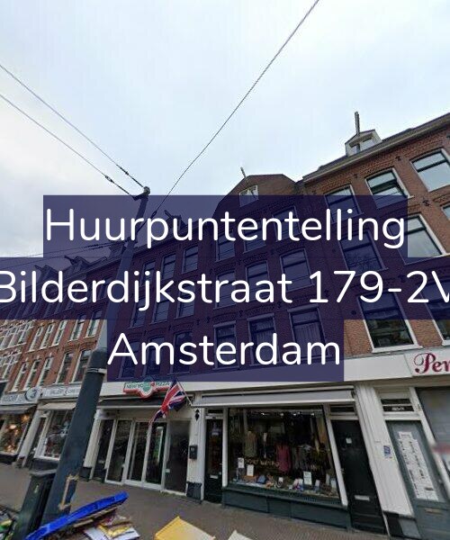 Foto gevel Huurpuntentelling voor Bilderdijkstraat 179-2V, Amsterdam