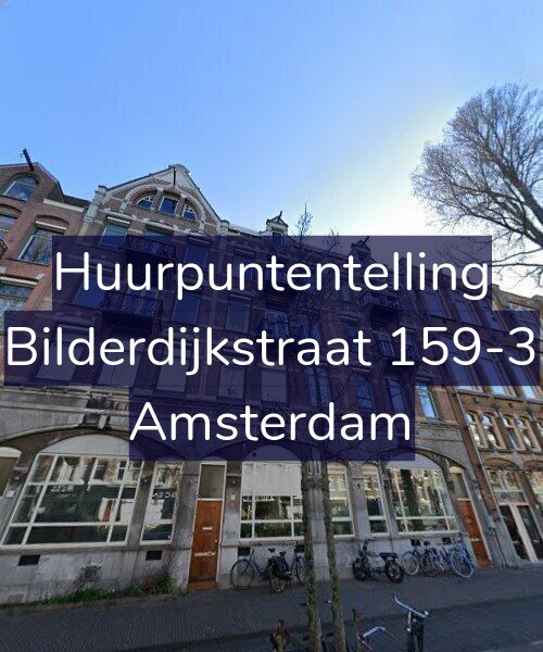 Foto gevel Huurpuntentelling voor Bilderdijkstraat 159-3, Amsterdam