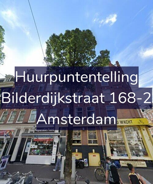 Foto gevel Huurpuntentelling voor Bilderdijkstraat 168-2, Amsterdam