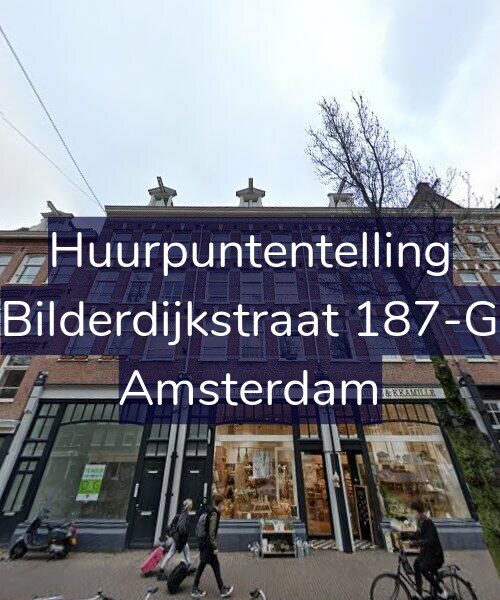 Foto gevel Huurpuntentelling voor Bilderdijkstraat 187-G, Amsterdam