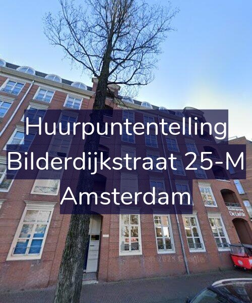 Foto gevel Huurpuntentelling voor Bilderdijkstraat 25-M, Amsterdam