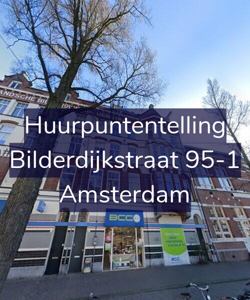 Foto gevel Huurpuntentelling voor Bilderdijkstraat 95-1, Amsterdam
