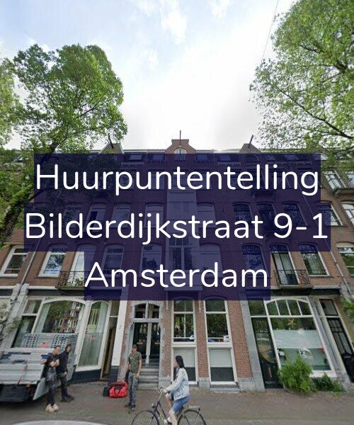Foto gevel Huurpuntentelling voor Bilderdijkstraat 9-1, Amsterdam