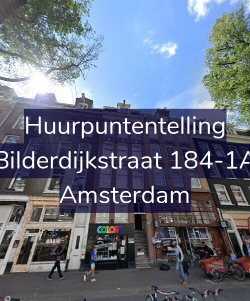 Foto gevel Huurpuntentelling voor Bilderdijkstraat 184-1A, Amsterdam