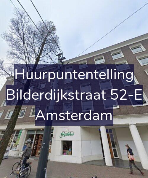 Foto gevel Huurpuntentelling voor Bilderdijkstraat 52-E, Amsterdam