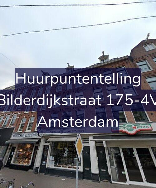 Foto gevel Huurpuntentelling voor Bilderdijkstraat 175-4V, Amsterdam