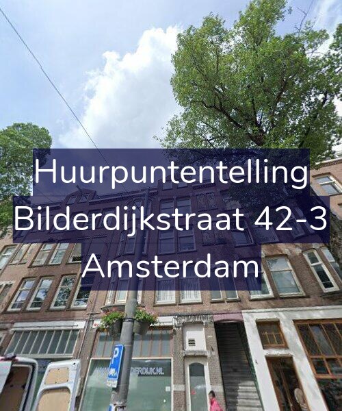 Foto gevel Huurpuntentelling voor Bilderdijkstraat 42-3, Amsterdam