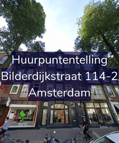 Foto gevel Huurpuntentelling voor Bilderdijkstraat 114-2, Amsterdam