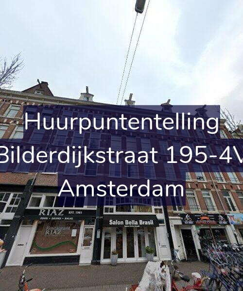 Foto gevel Huurpuntentelling voor Bilderdijkstraat 195-4V, Amsterdam