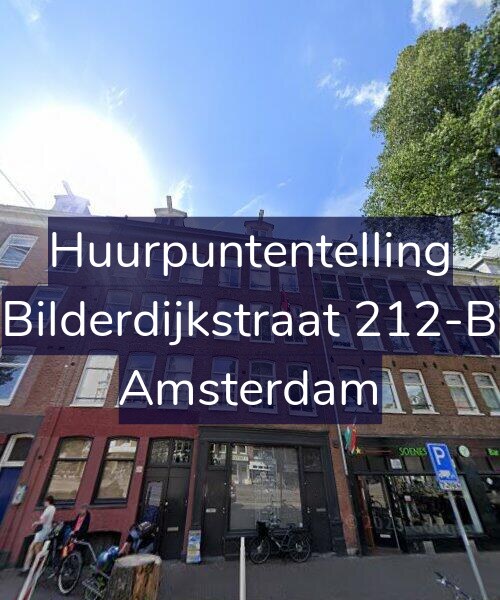 Foto gevel Huurpuntentelling voor Bilderdijkstraat 212-B, Amsterdam