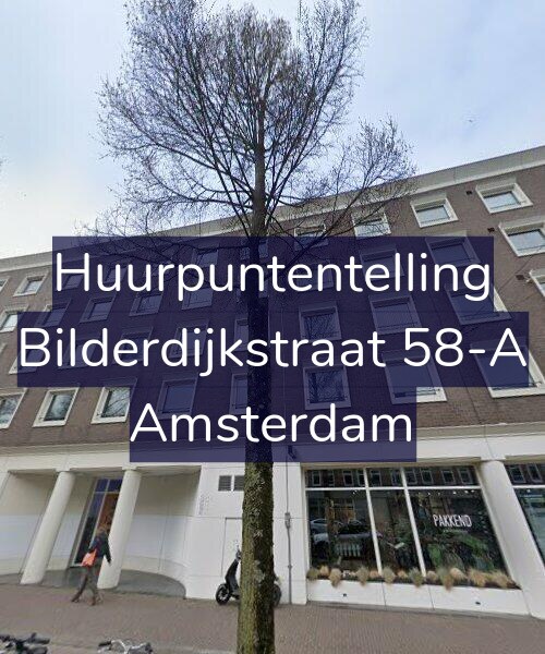 Foto gevel Huurpuntentelling voor Bilderdijkstraat 58-A, Amsterdam
