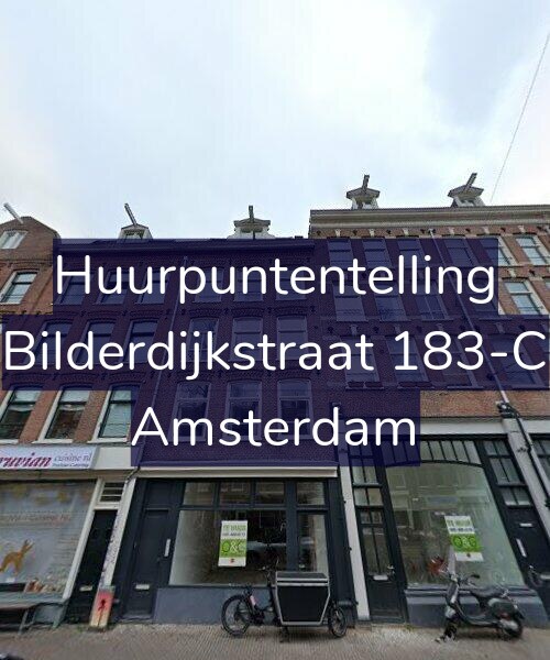 Foto gevel Huurpuntentelling voor Bilderdijkstraat 183-C, Amsterdam