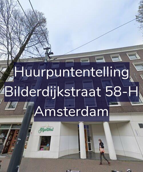 Foto gevel Huurpuntentelling voor Bilderdijkstraat 58-H, Amsterdam