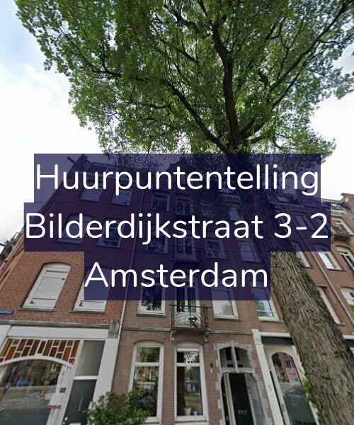 Foto gevel Huurpuntentelling voor Bilderdijkstraat 3-2, Amsterdam