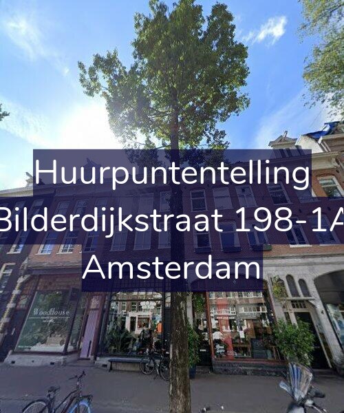 Foto gevel Huurpuntentelling voor Bilderdijkstraat 198-1A, Amsterdam