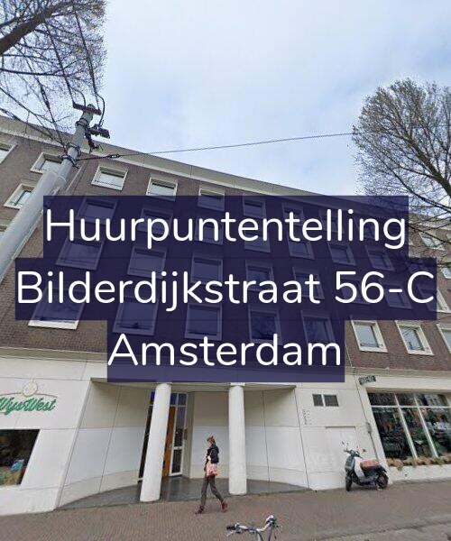 Foto gevel Huurpuntentelling voor Bilderdijkstraat 56-C, Amsterdam
