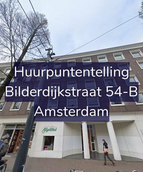 Foto gevel Huurpuntentelling voor Bilderdijkstraat 54-B, Amsterdam