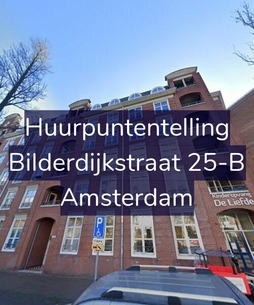 Foto gevel Huurpuntentelling voor Bilderdijkstraat 25-B, Amsterdam