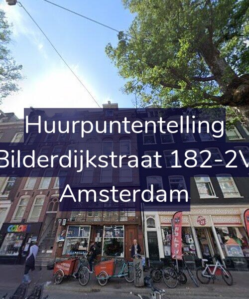 Foto gevel Huurpuntentelling voor Bilderdijkstraat 182-2V, Amsterdam