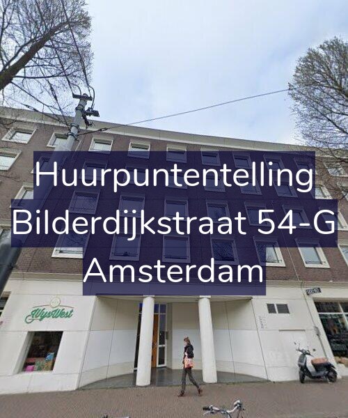 Foto gevel Huurpuntentelling voor Bilderdijkstraat 54-G, Amsterdam