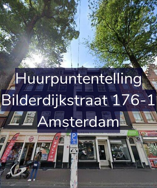 Foto gevel Huurpuntentelling voor Bilderdijkstraat 176-1, Amsterdam