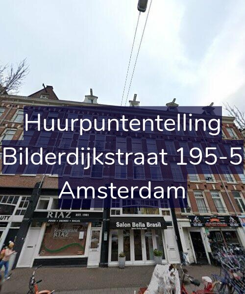Foto gevel Huurpuntentelling voor Bilderdijkstraat 195-5, Amsterdam