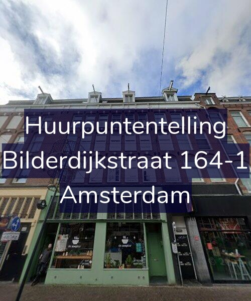 Foto gevel Huurpuntentelling voor Bilderdijkstraat 164-1, Amsterdam