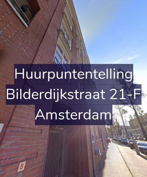 Foto gevel Huurpuntentelling voor Bilderdijkstraat 21-F, Amsterdam