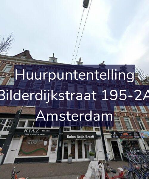 Foto gevel Huurpuntentelling voor Bilderdijkstraat 195-2A, Amsterdam