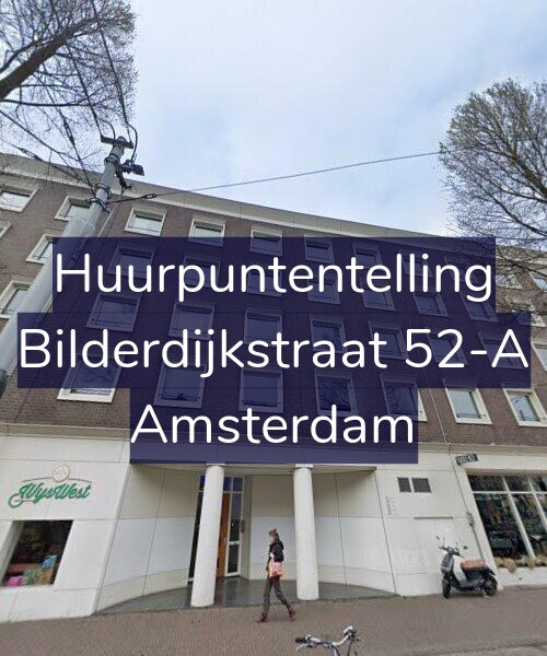 Foto gevel Huurpuntentelling voor Bilderdijkstraat 52-A, Amsterdam
