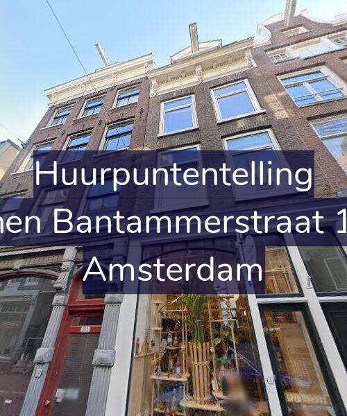 Foto gevel Huurpuntentelling voor Binnen Bantammerstraat 10-B, Amsterdam