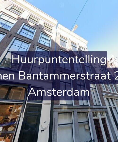Foto gevel Huurpuntentelling voor Binnen Bantammerstraat 21-4, Amsterdam