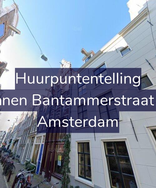 Foto gevel Huurpuntentelling voor Binnen Bantammerstraat 29, Amsterdam