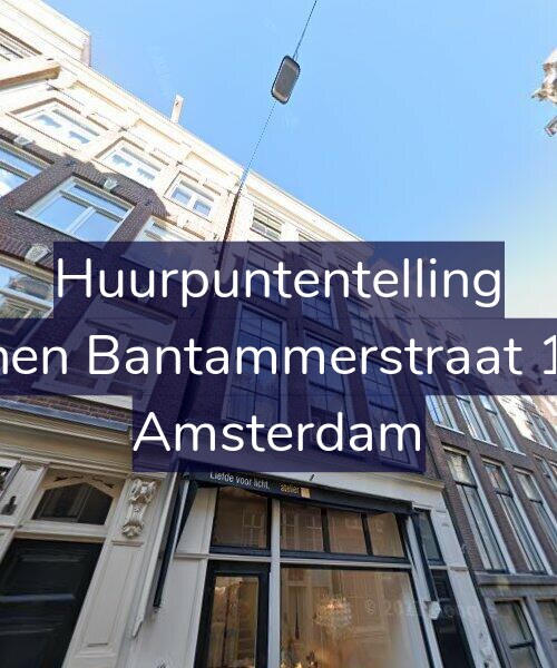 Foto gevel Huurpuntentelling voor Binnen Bantammerstraat 19-2, Amsterdam