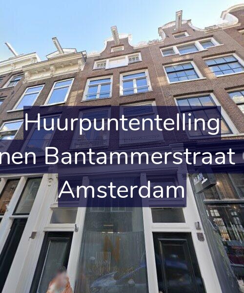 Foto gevel Huurpuntentelling voor Binnen Bantammerstraat 6-B, Amsterdam