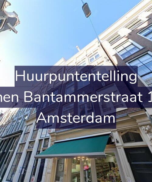 Foto gevel Huurpuntentelling voor Binnen Bantammerstraat 17-3, Amsterdam