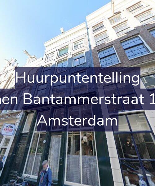 Foto gevel Huurpuntentelling voor Binnen Bantammerstraat 13-D, Amsterdam