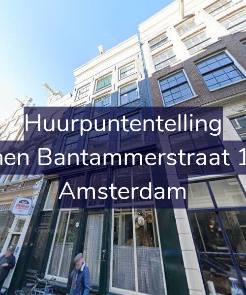 Foto gevel Huurpuntentelling voor Binnen Bantammerstraat 13-C, Amsterdam