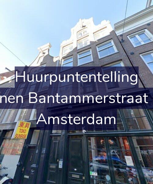 Foto gevel Huurpuntentelling voor Binnen Bantammerstraat 5-1, Amsterdam