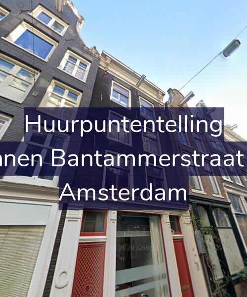 Foto gevel Huurpuntentelling voor Binnen Bantammerstraat 24, Amsterdam