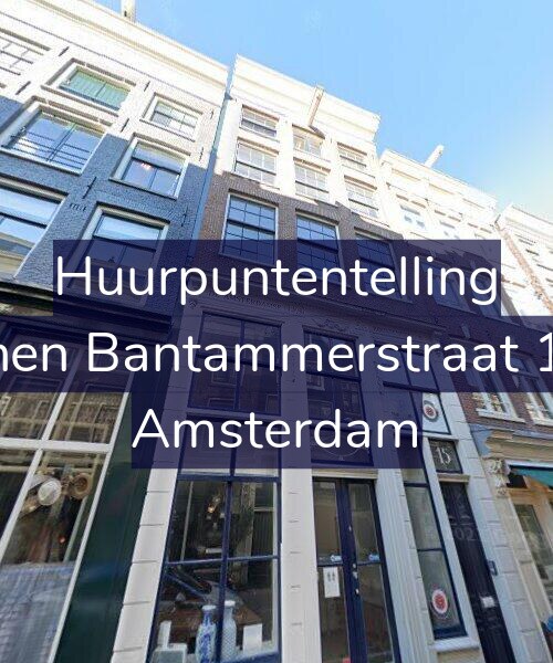 Foto gevel Huurpuntentelling voor Binnen Bantammerstraat 15-2, Amsterdam