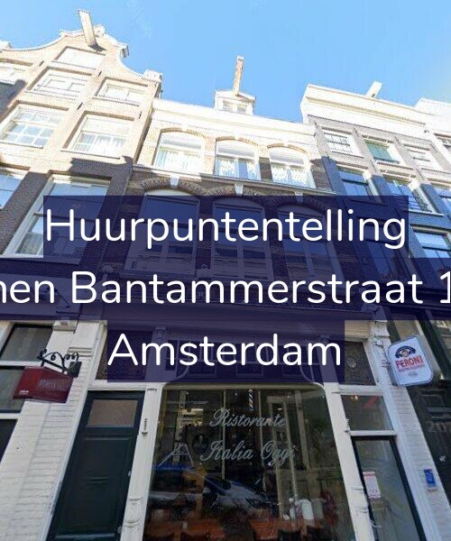 Foto gevel Huurpuntentelling voor Binnen Bantammerstraat 11-2, Amsterdam